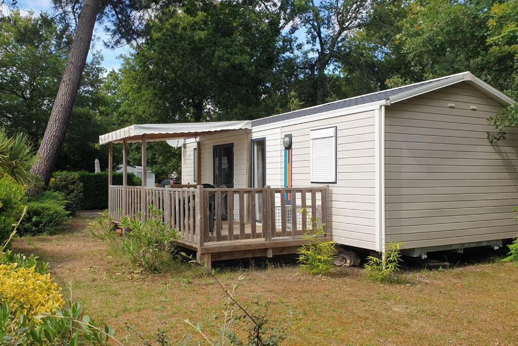 Mobil-Home 316 3 Chambres Domaine De La Forge 4 Etoiles Bassin Arcachon Ла Тест-де-Бух Екстериор снимка